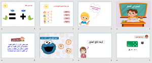 بوربوينت درس الجمع إلى الصفر مادة الرياضيات الصف الأول الابتدائي
