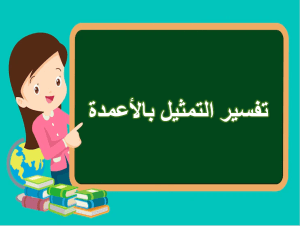 بوربوينت درس تفسير التمثيل بالأعمدة مادة الرياضيات الصف الثالث الابتدائي